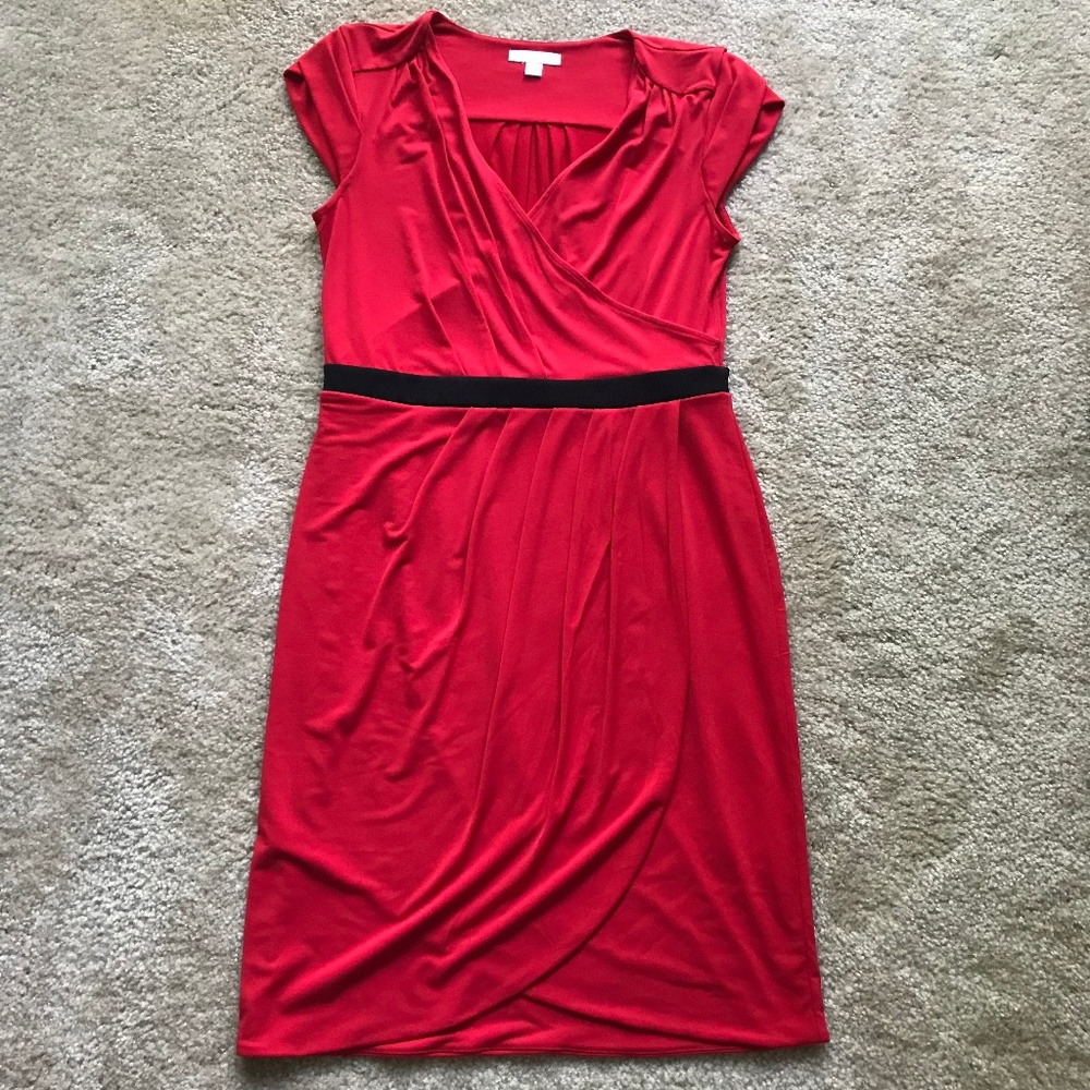 New York & Co - Red Tulip Dress